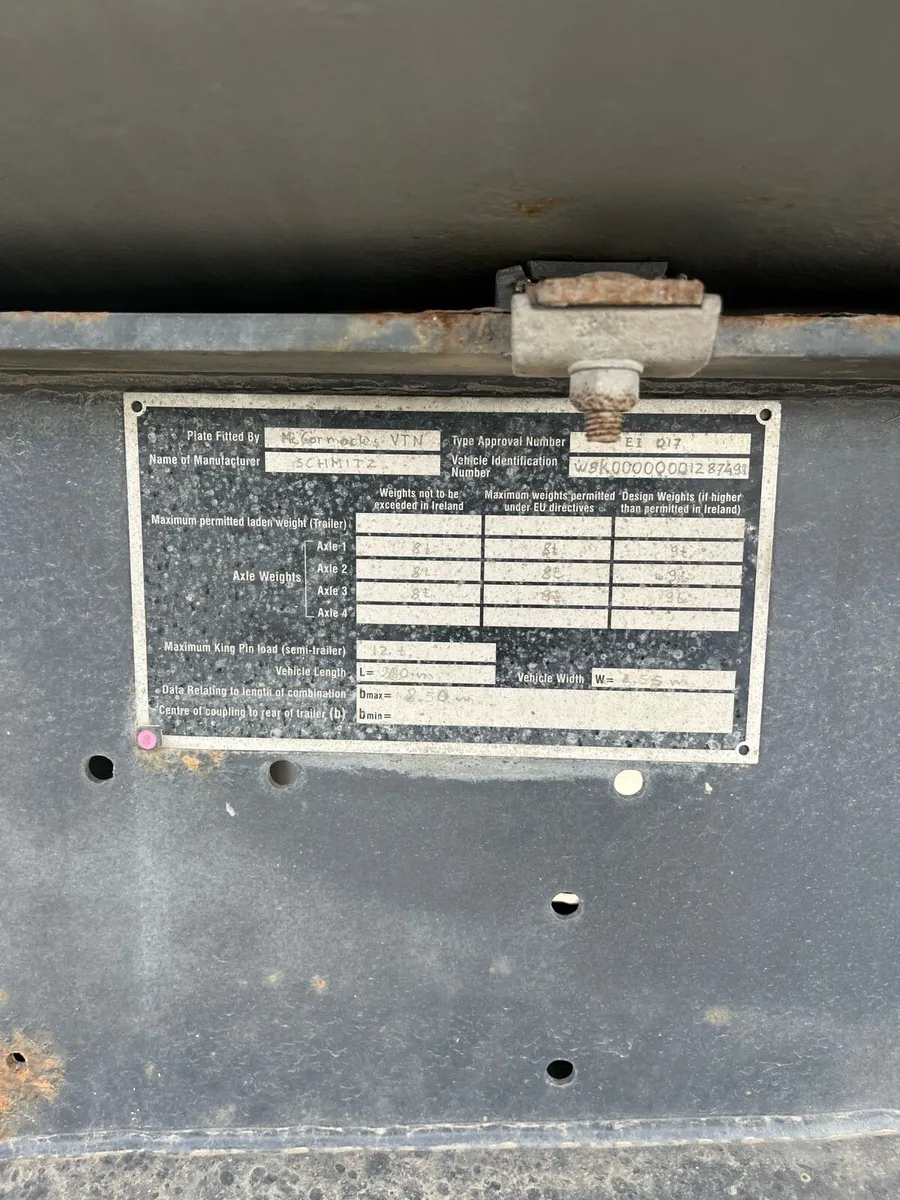 2015 Schmitz tipper - Image 3