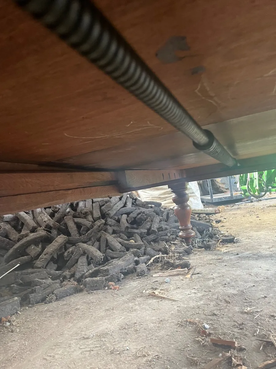 10ft mahogany table - Image 2