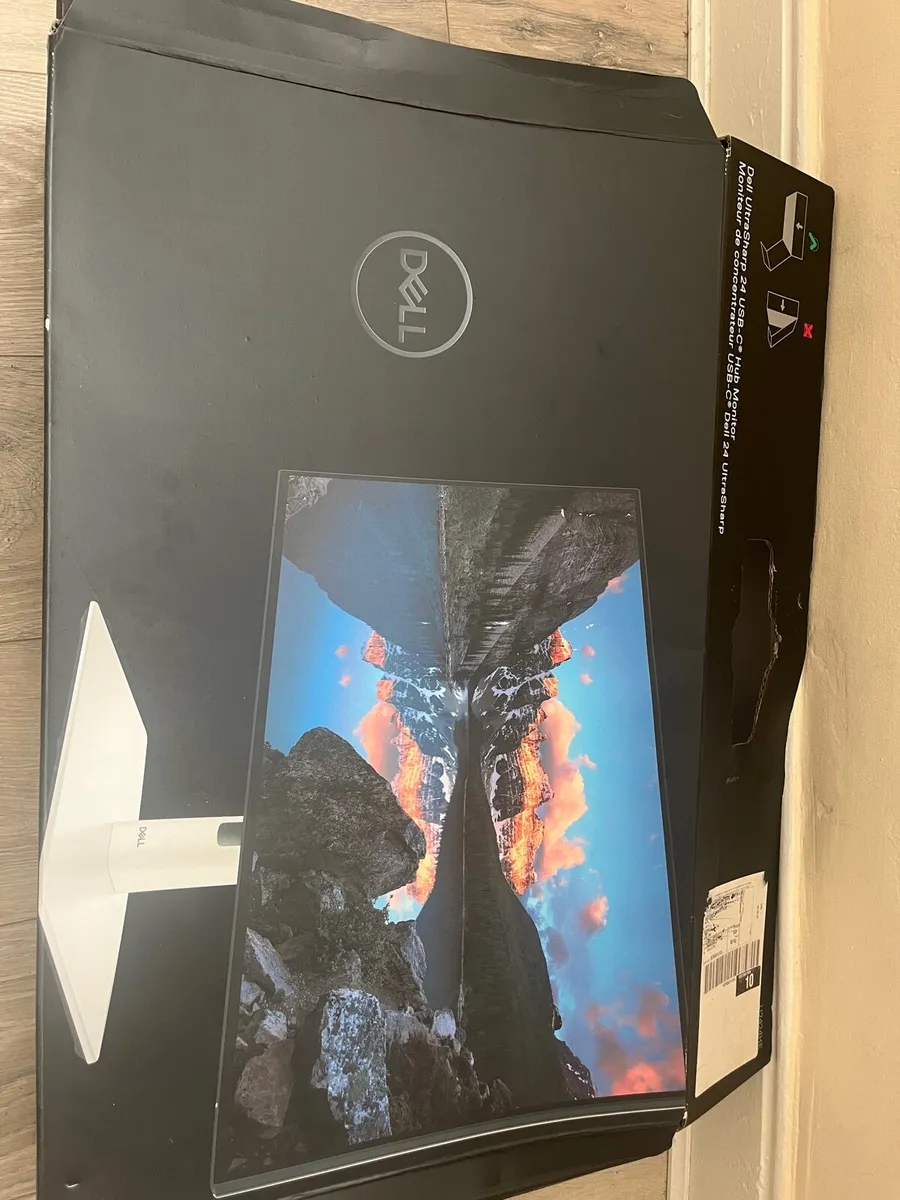 New/Never Used Dell Dual 24” USB Monitor Setup - Image 2