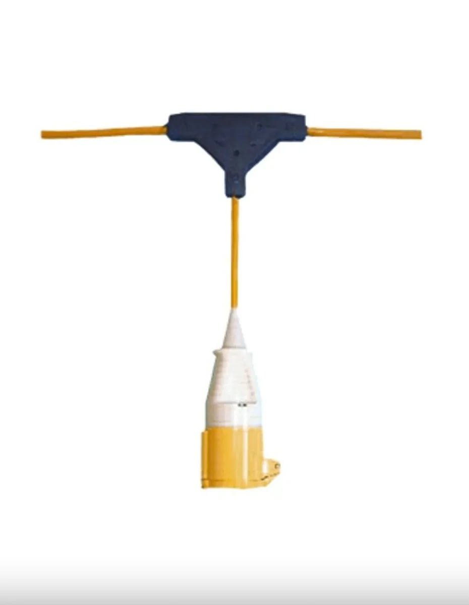 50m construction 100v power line drops (T-drops) - Image 2