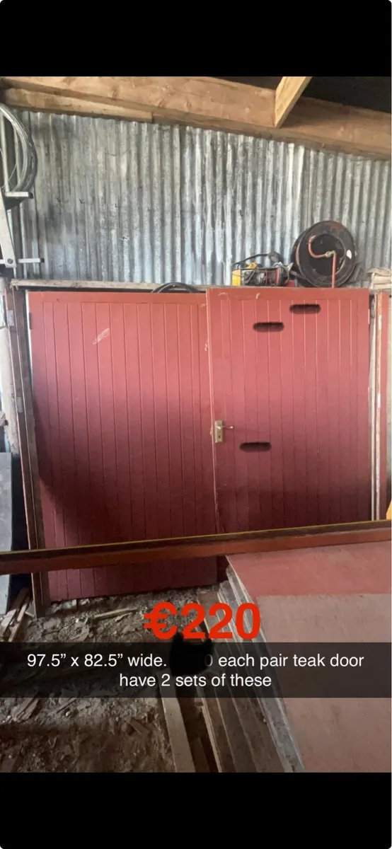 Teak doors - Image 2
