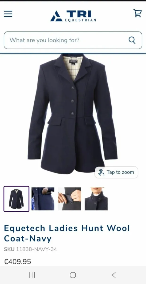 Ladies hunting coat - Image 1