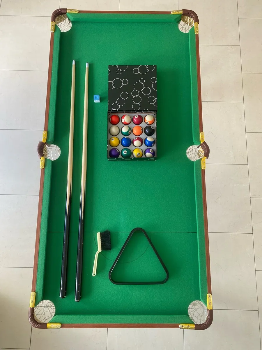 Kids 2x4 pool table. - Image 2