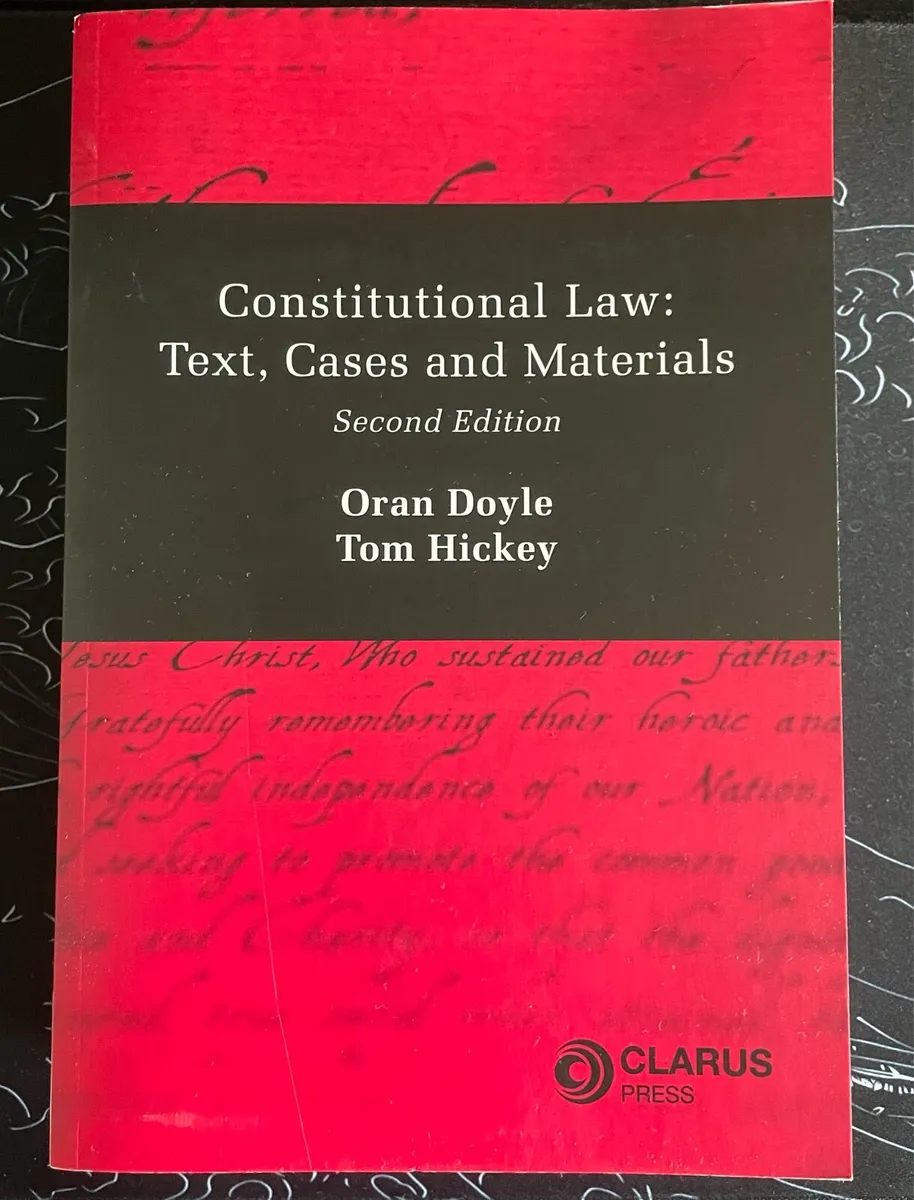 Constitutional Law book - Image 1