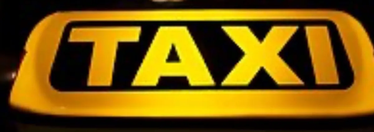 Taxi plate