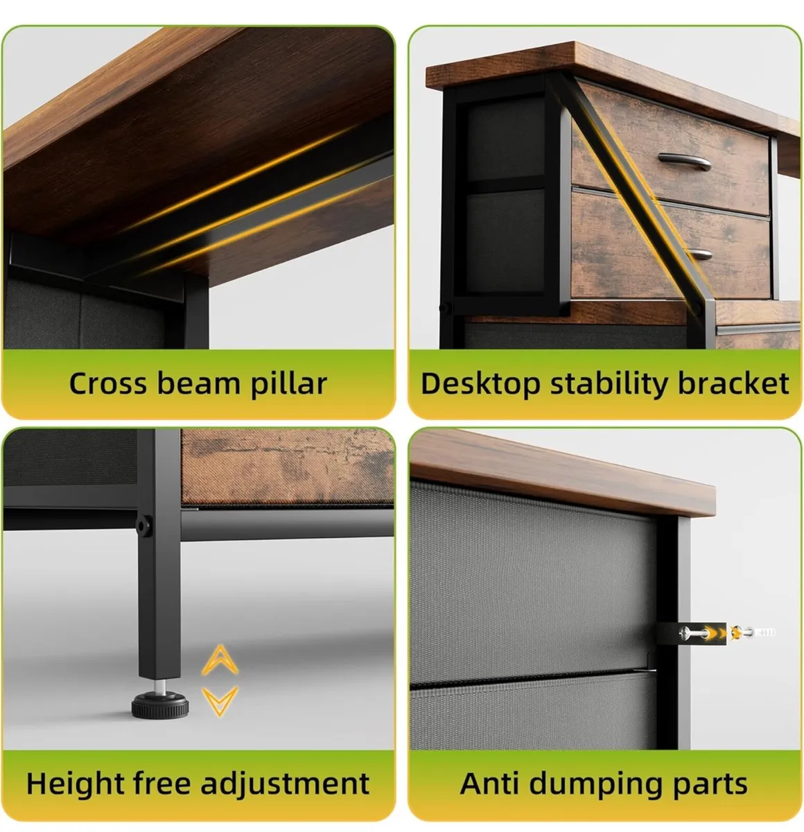 Dresser for Bedroom with 13 Drawers - Image 3