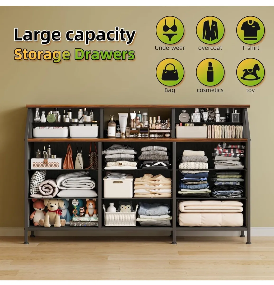 Dresser for Bedroom with 13 Drawers - Image 4