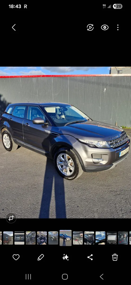 2015 RANGEROVER EVOQUE 2.2D 4X4 NEW NCT - Image 1