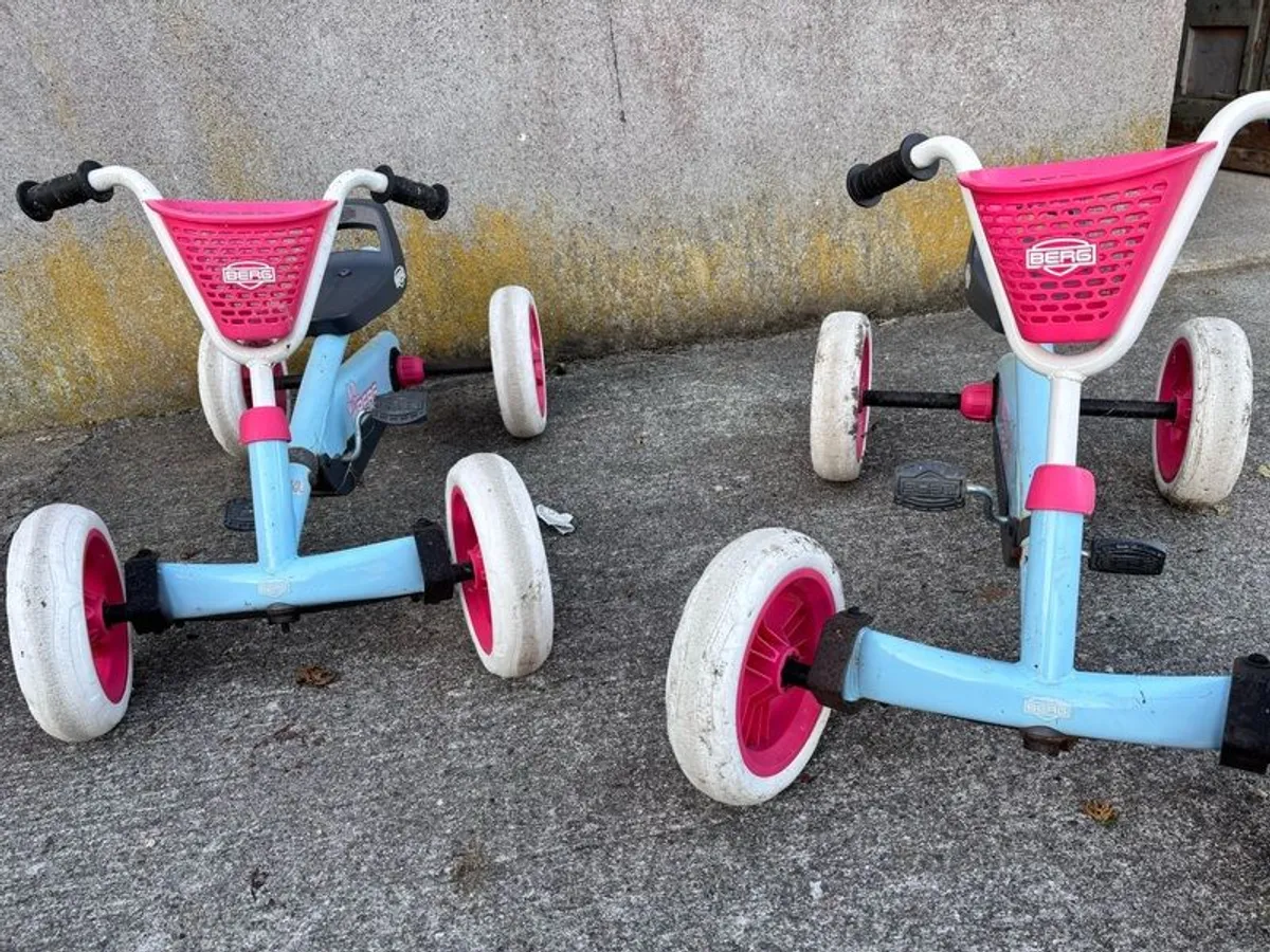 2 x Kids Berg go-carts - Image 4