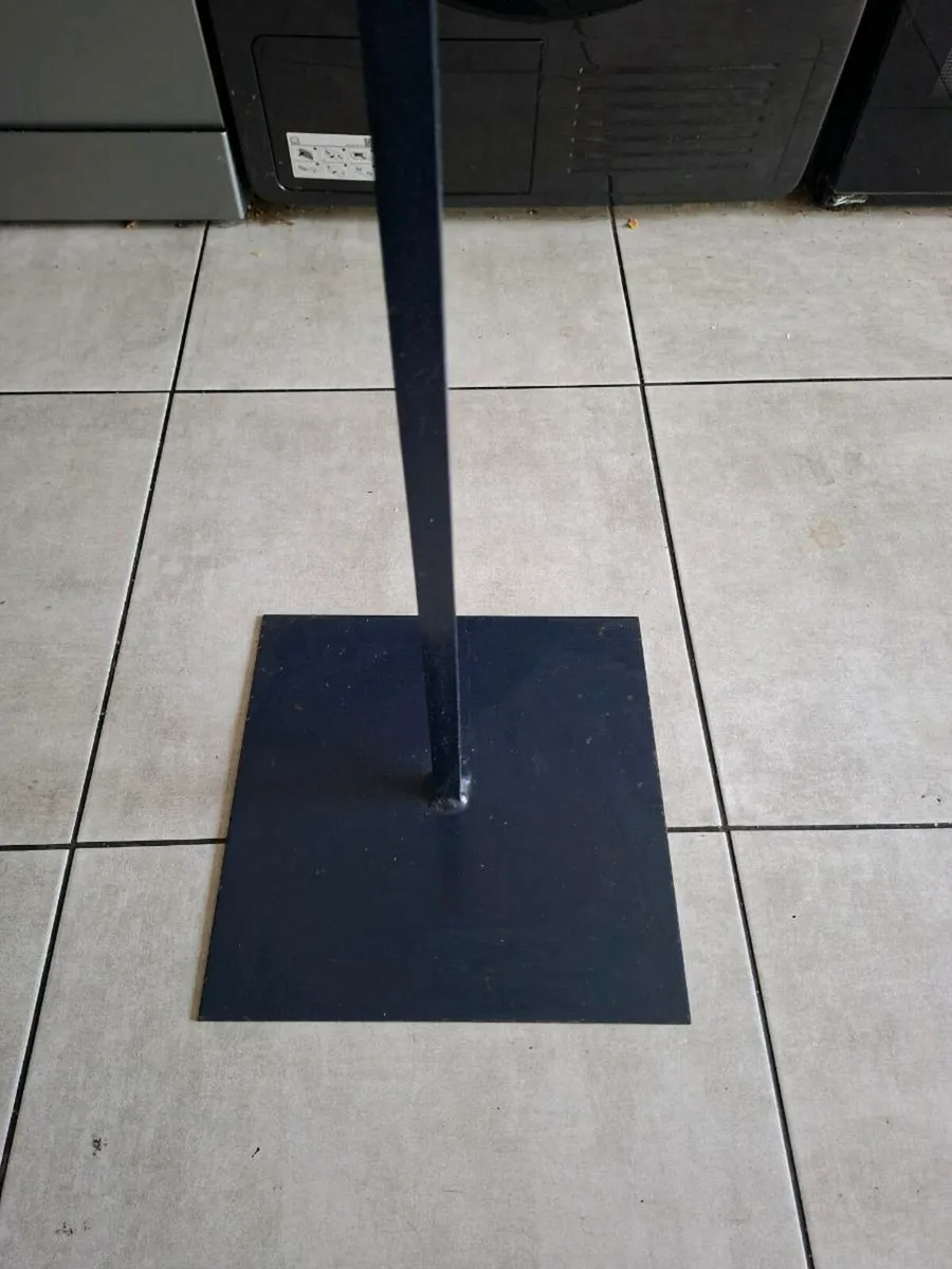 Brass Church Alter stand with heavy steel base - Image 4