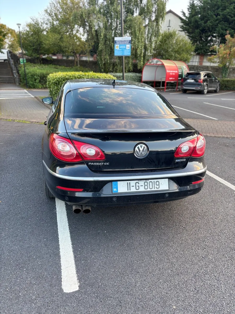 2011 Volkswagen Passat CC- Black. NCT 2026 - Image 2