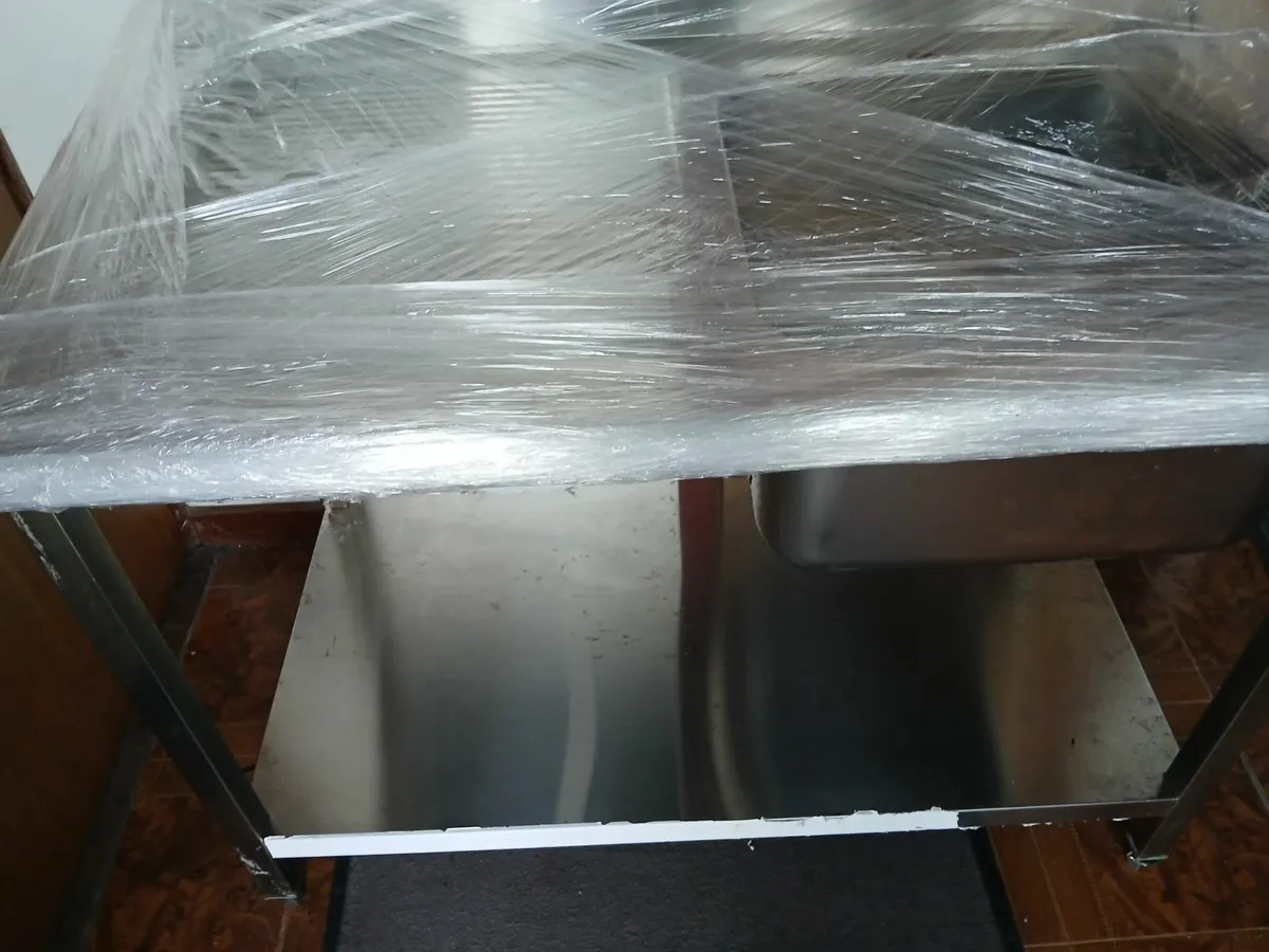 Stainless steel cabbinet sink unit complete.... - Image 2
