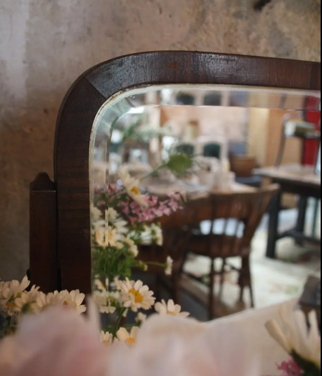 Antique Cheval Mirror - Image 2