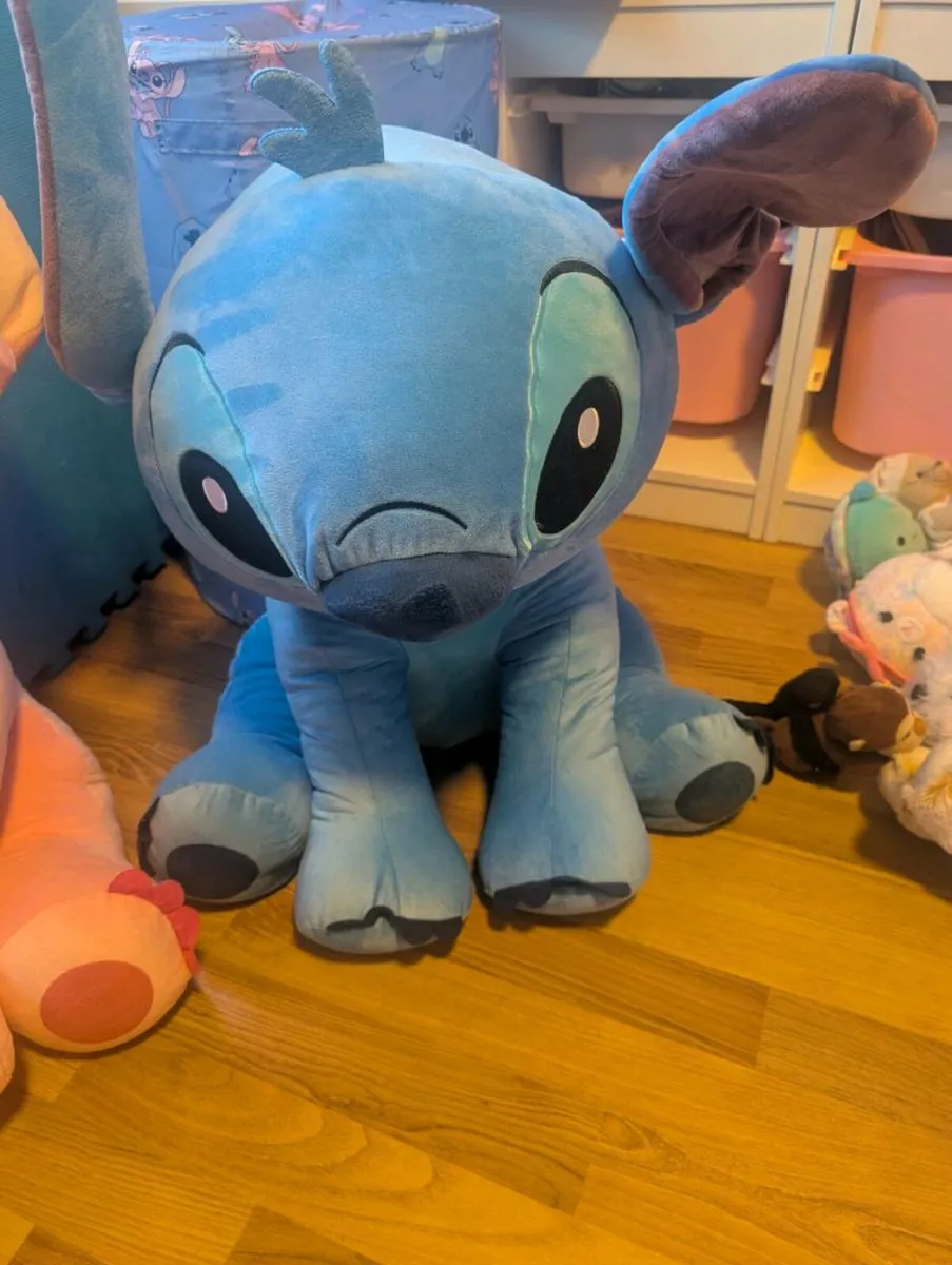 Stitch and Angel teddies. - Image 2