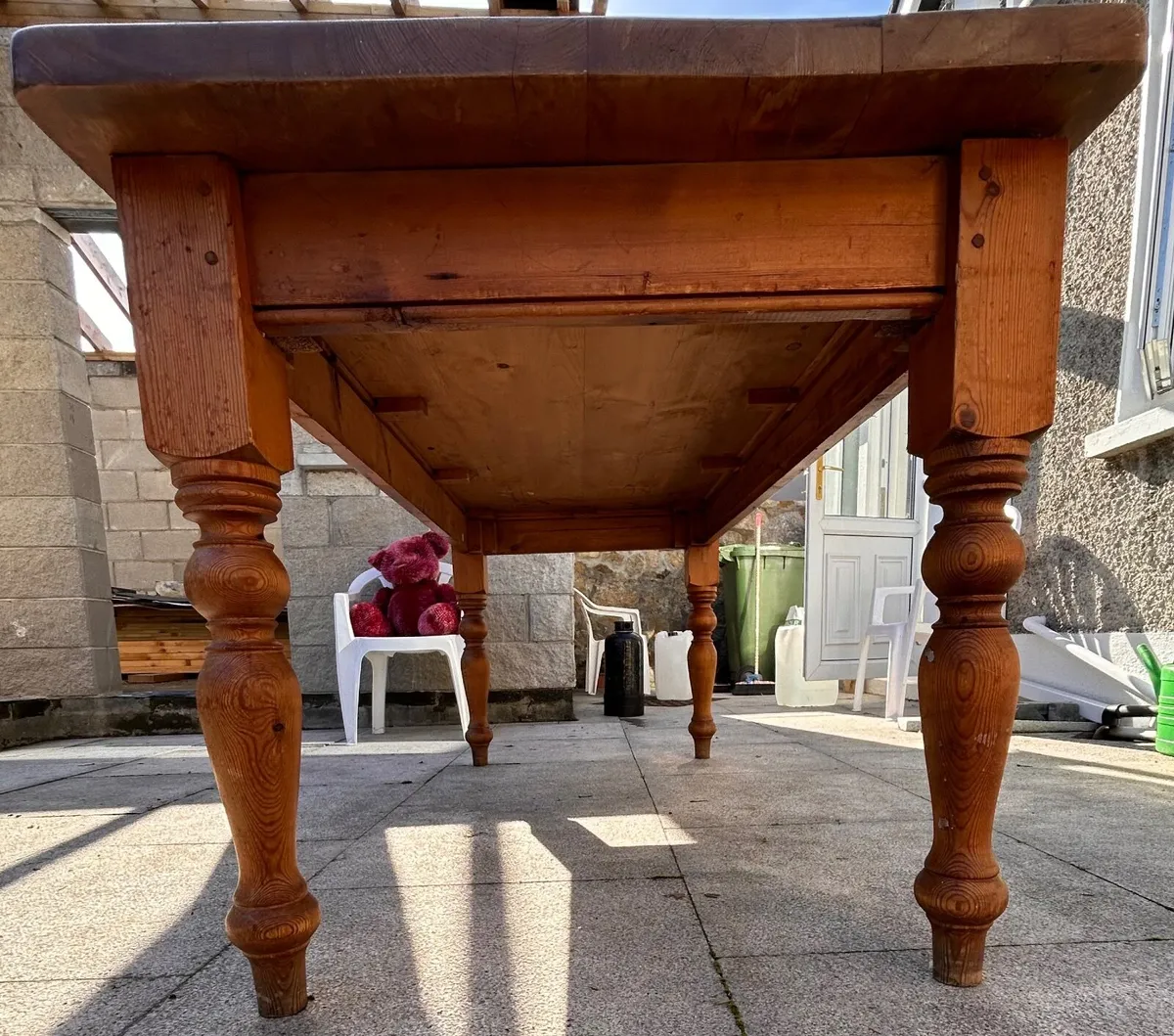 solid wood table - Image 2