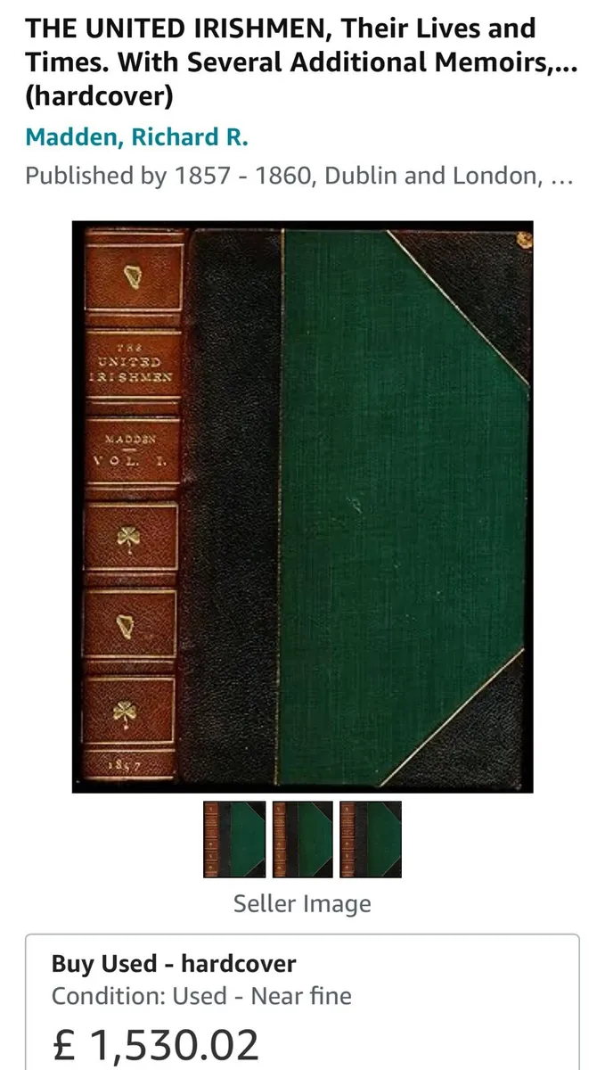 United Irishmen Their Lives and Times(Madden) - Image 2