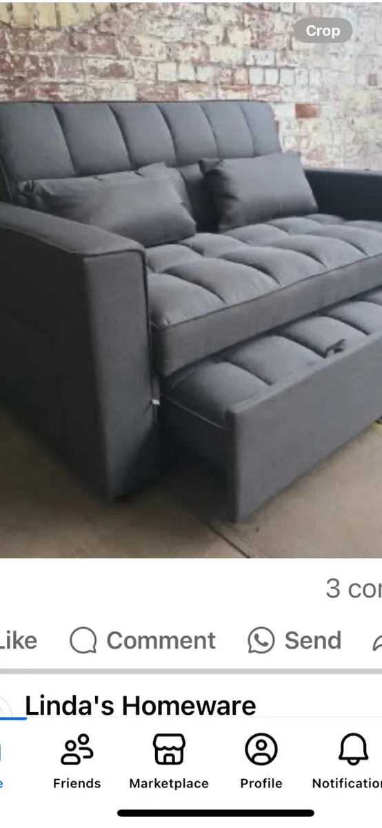 Bed settee - Image 2
