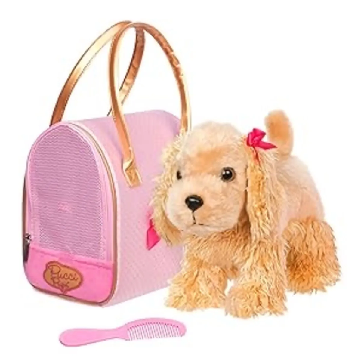 Pucci Toy Pup in carrier - Image 1