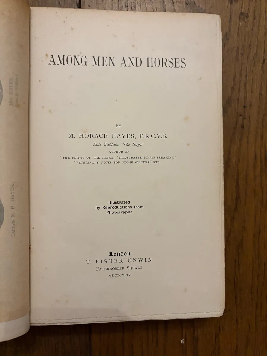 Among Men and Horses (1894 Horace Hayes) - Image 2
