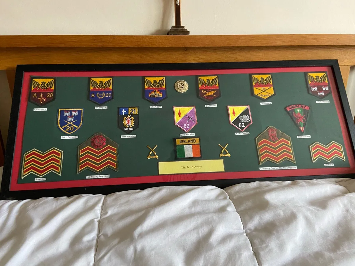 Irish army Display