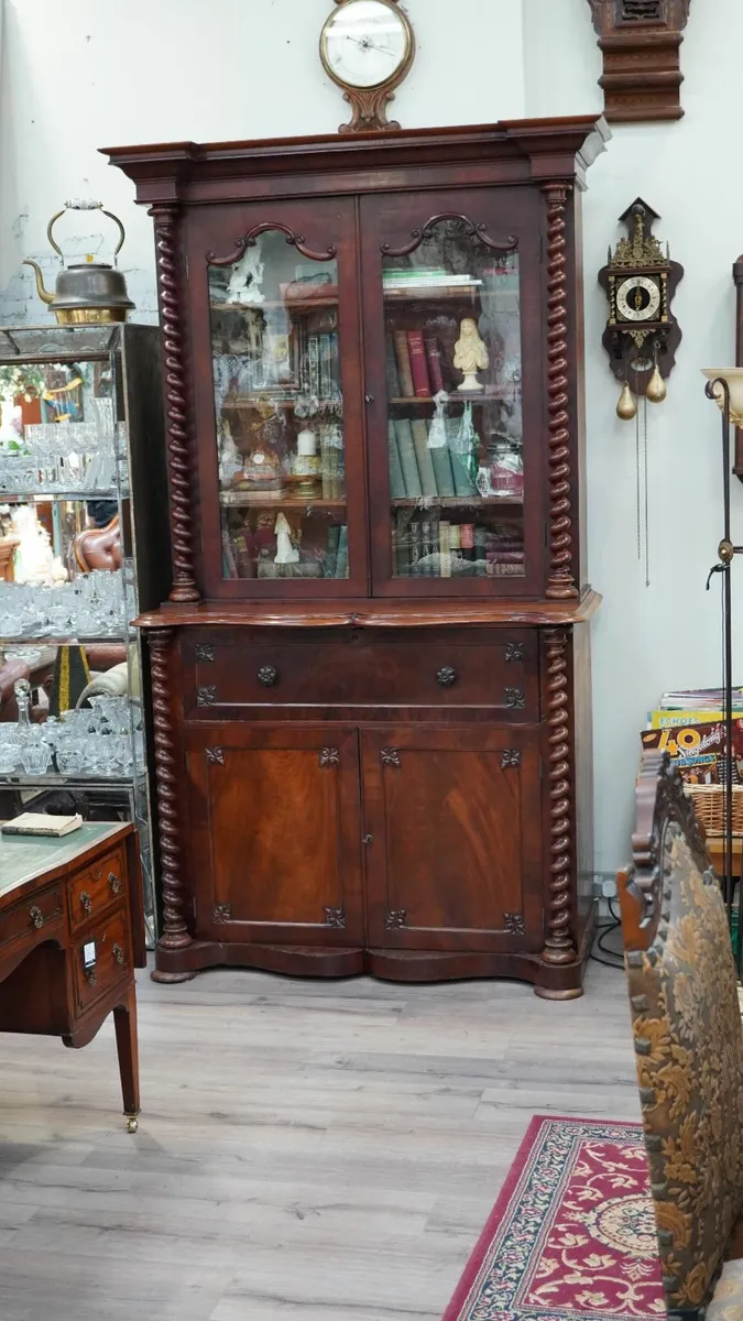 Secretaire Bookcase - 19th Century - Image 3
