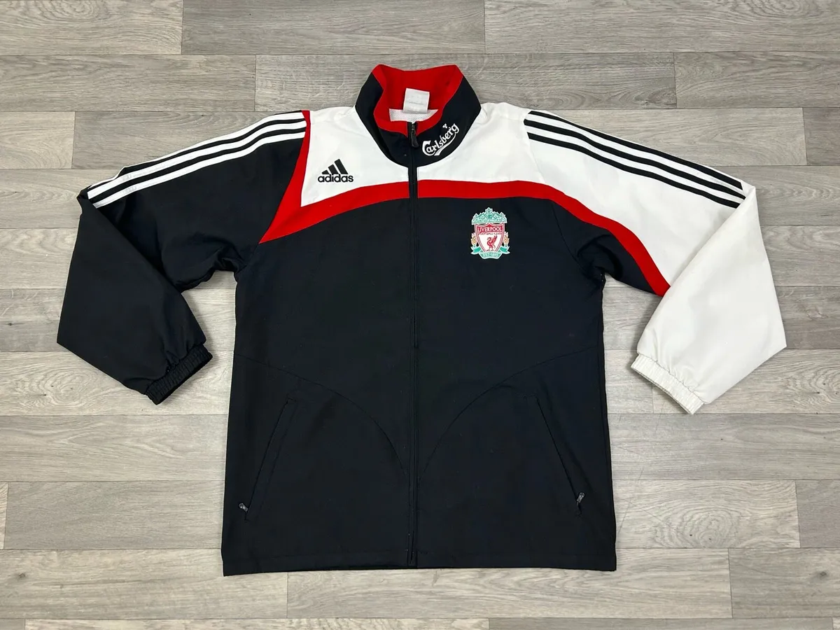 Vintage 2007 Adidas Liverpool Full Zip Jacket L - Image 1