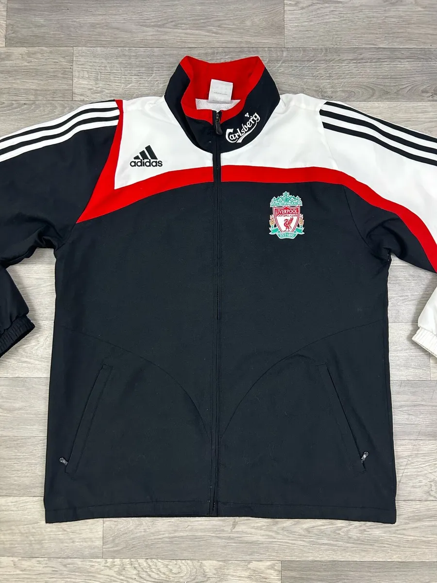 Vintage 2007 Adidas Liverpool Full Zip Jacket L - Image 2