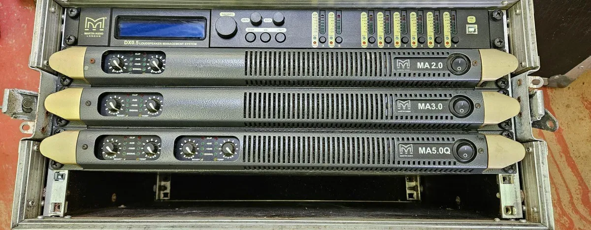 Martin Audio Amplifiers