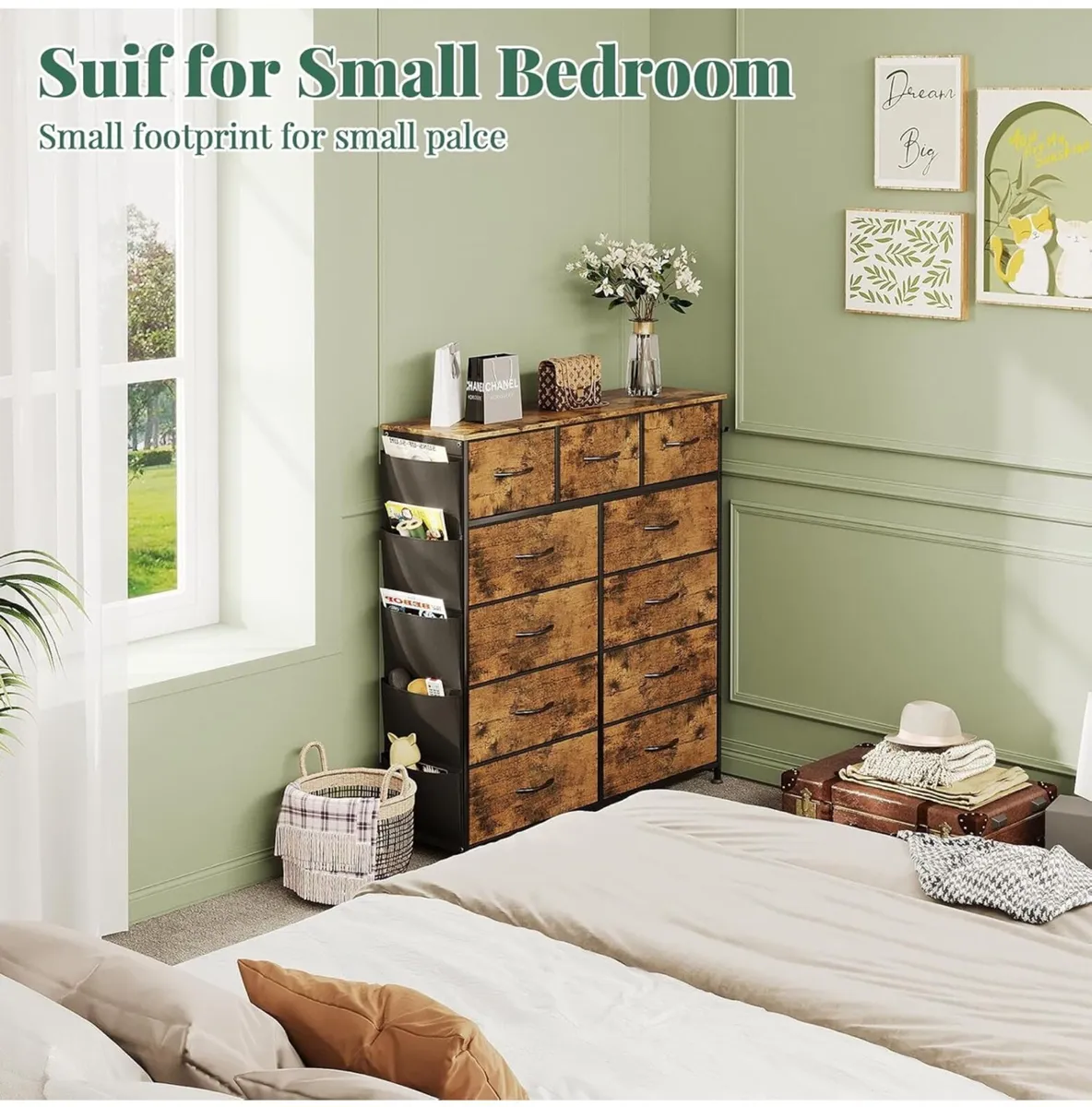 Chest of Drawers with Pockets - Image 3