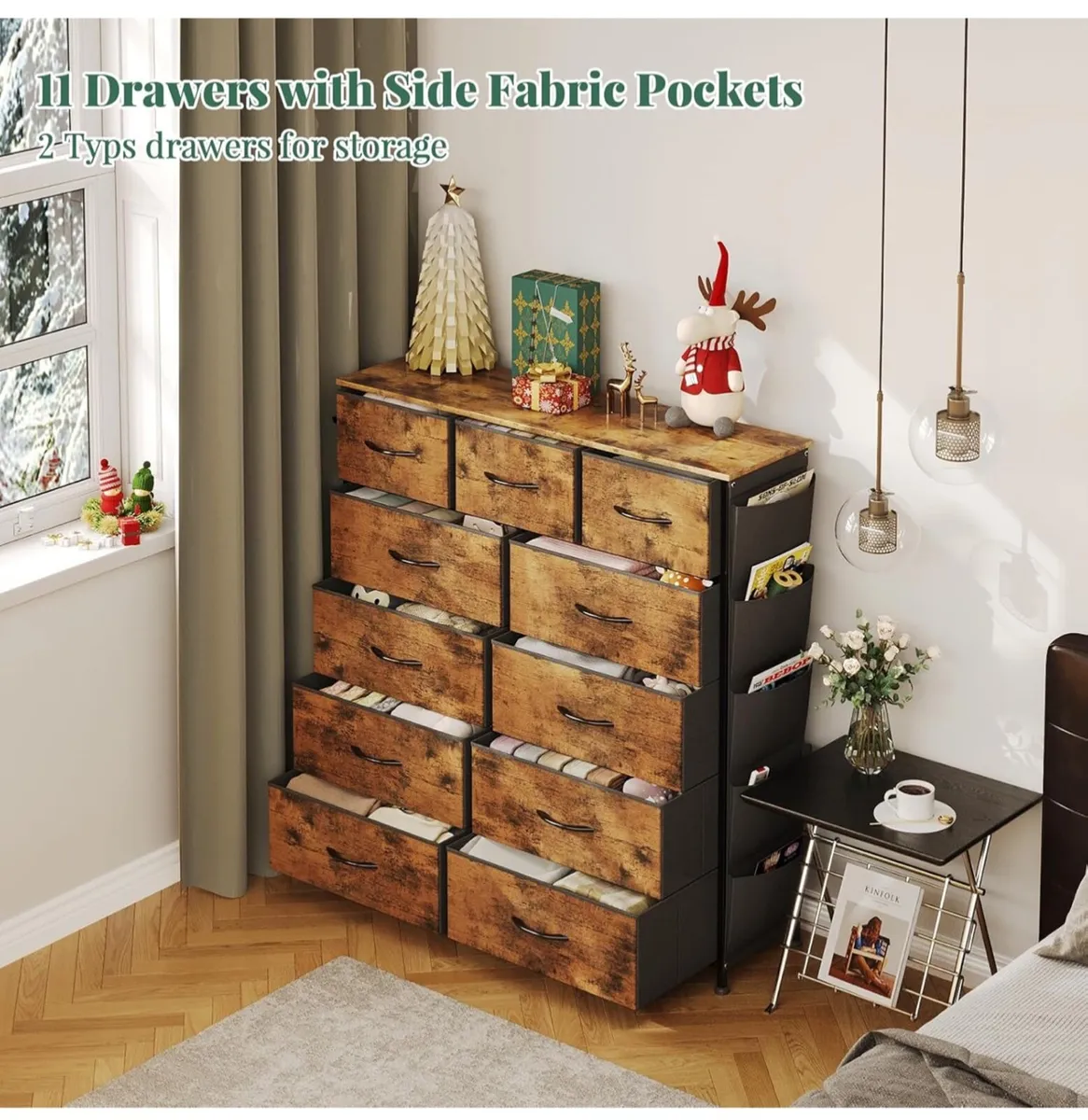 Chest of Drawers with Pockets - Image 4