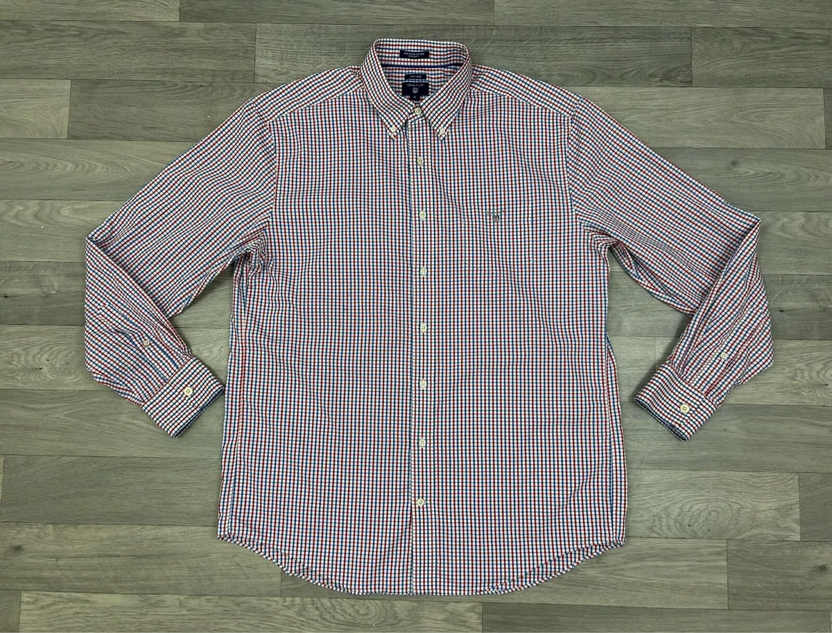 Gant Button Down Check Shirt Mens XL - Image 1