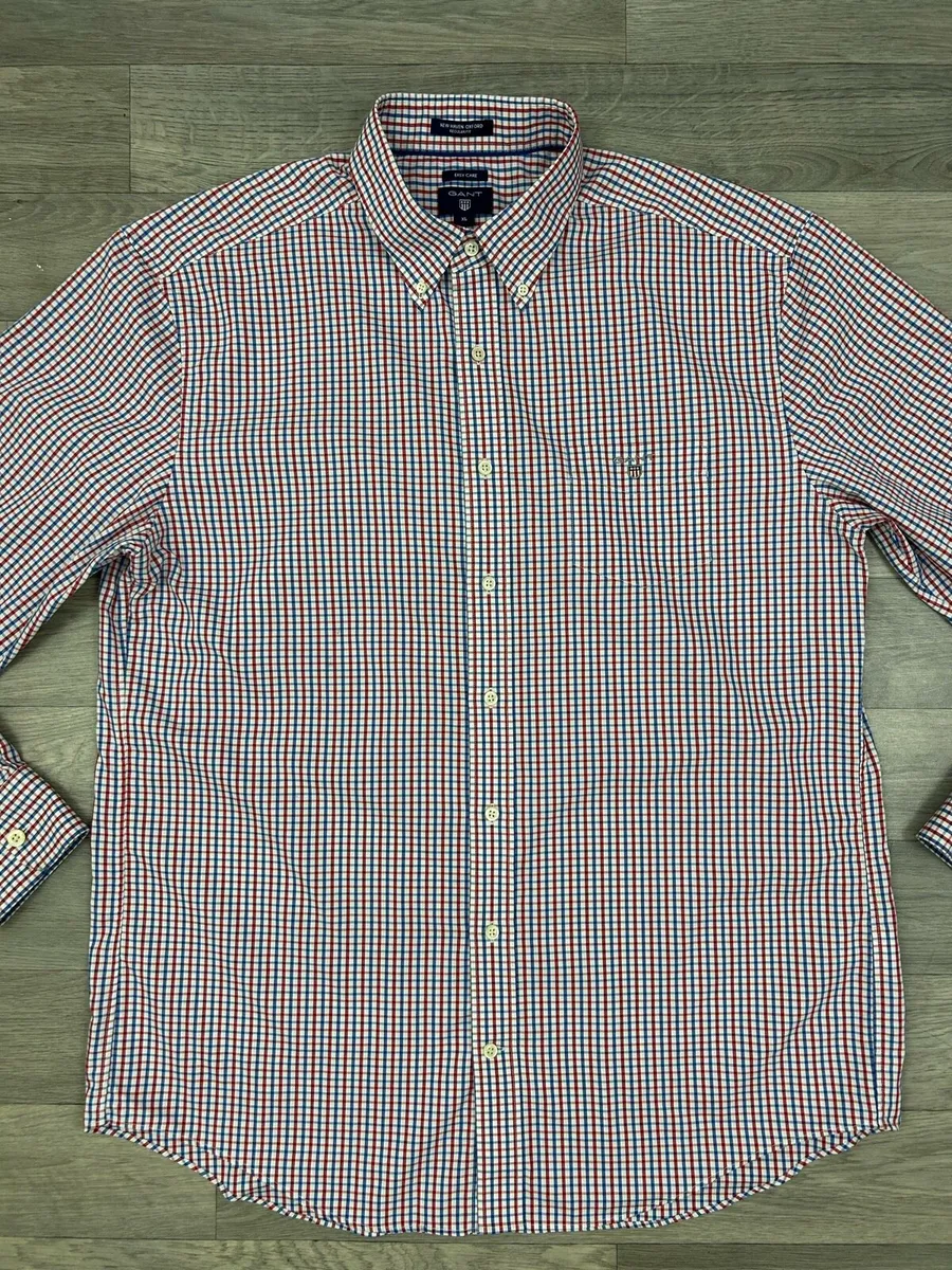 Gant Button Down Check Shirt Mens XL - Image 2