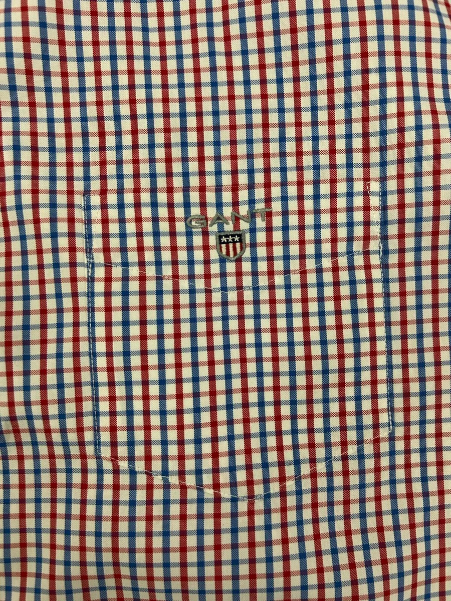 Gant Button Down Check Shirt Mens XL - Image 3