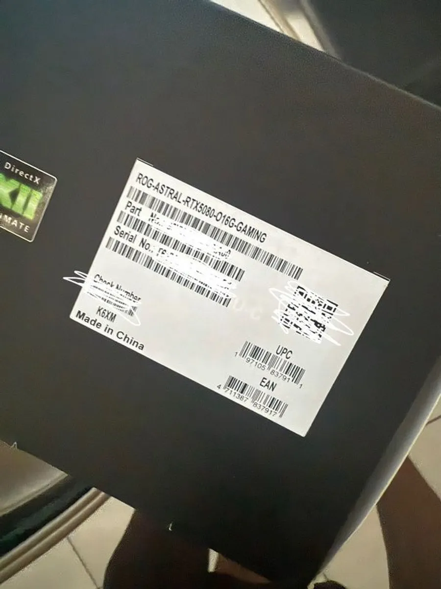 ASUS ROG Astral GeForce RTX 5080 16GB GDDR7 OC Gaming Graphics Card - Image 4