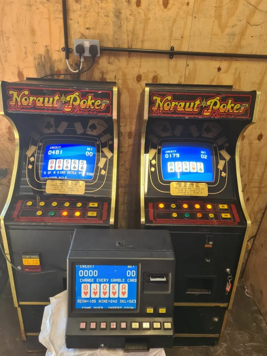 Noraut Poker machines for sale - Image 1