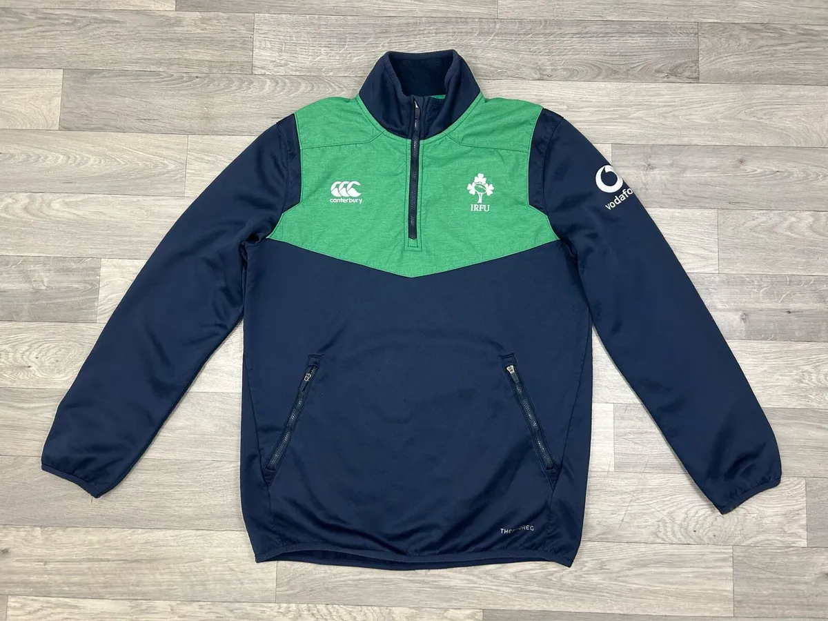 Canterbury Ireland Half Zip Golf Jacket Mens M - Image 1