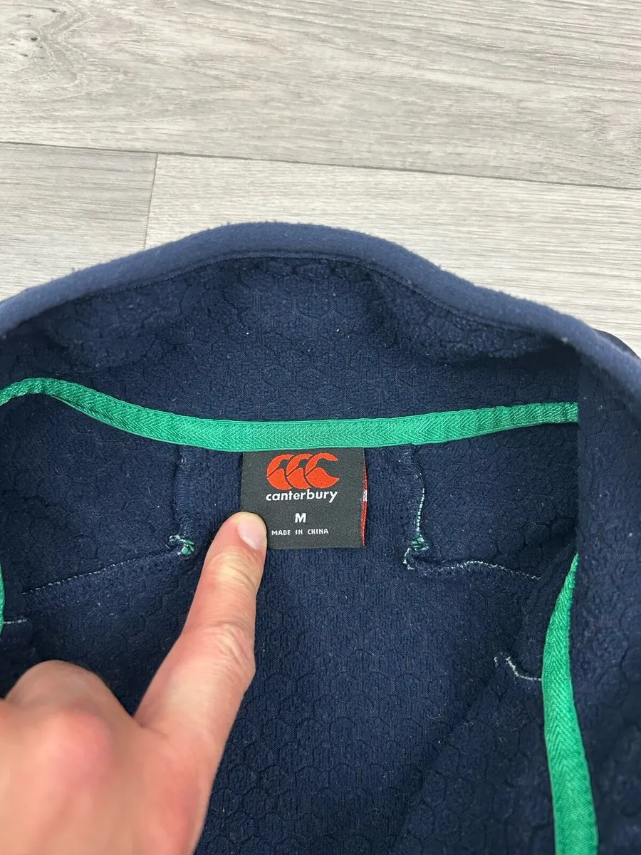Canterbury Ireland Half Zip Golf Jacket Mens M - Image 4