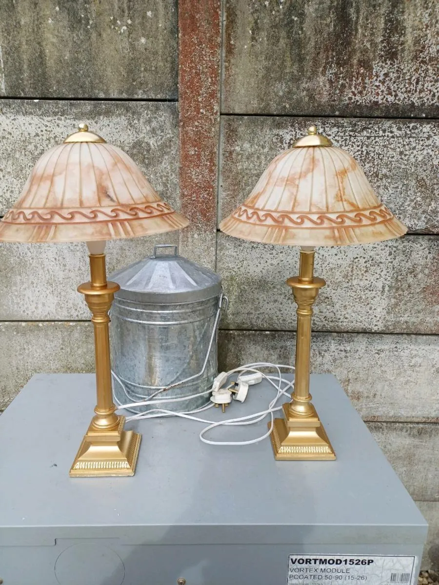 Vintage Table Lamps - Image 1
