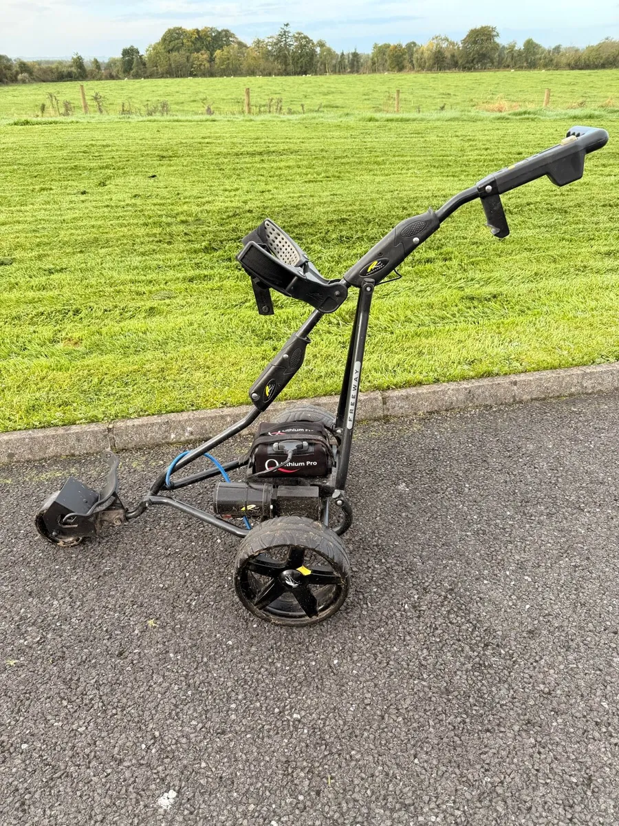 Powakaddy Golf Trolley and Lithium Battery - Image 1