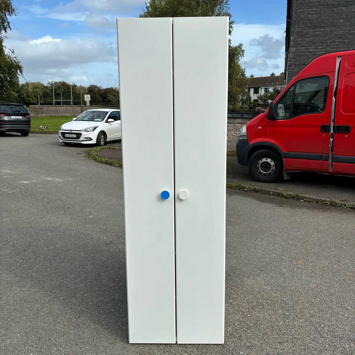 Tall white Wardrobe - Image 1