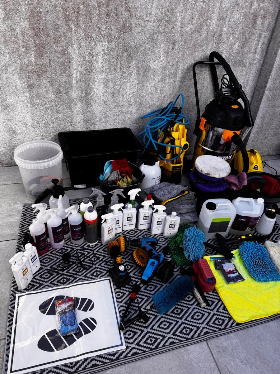 Car valet equipment (BARGAIN) - Image 1