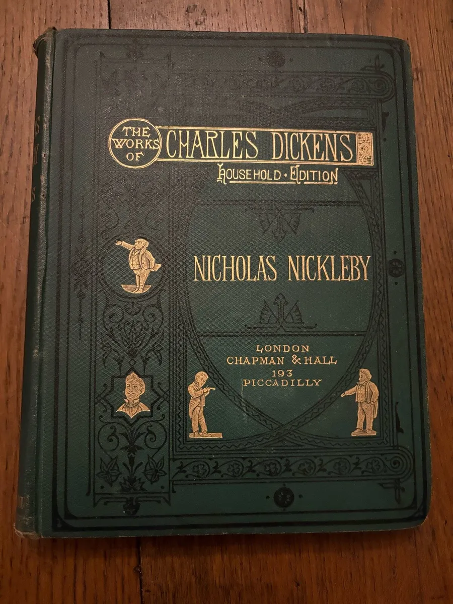 Nicholas Nickleby(Charles Dickens )1872 - Image 1