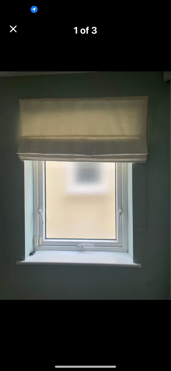 Gold Roman Blind