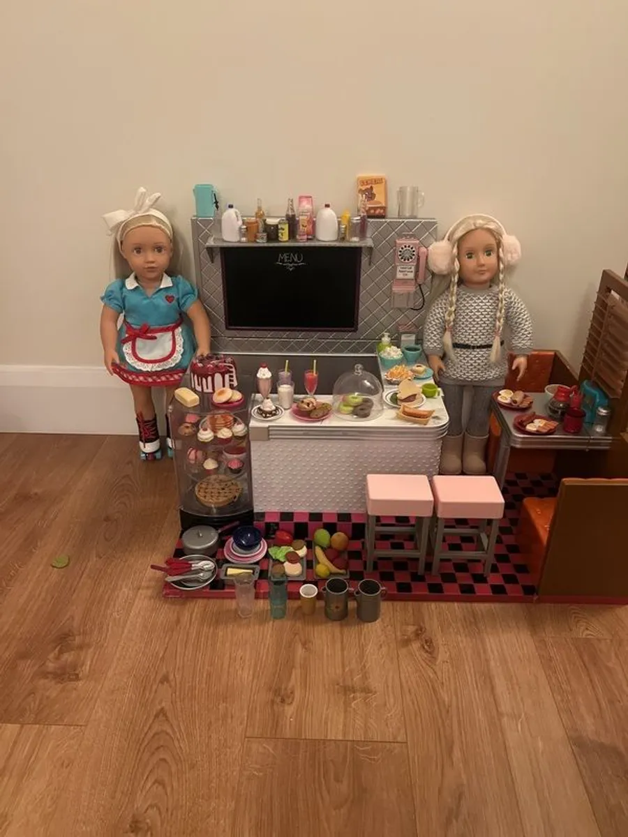 Our Generation Dolls and Diner - Image 1