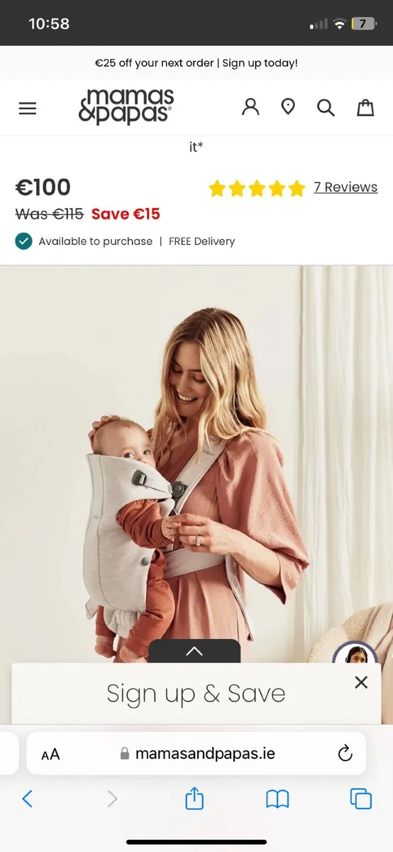 Babybjorn baby carrier - Image 2