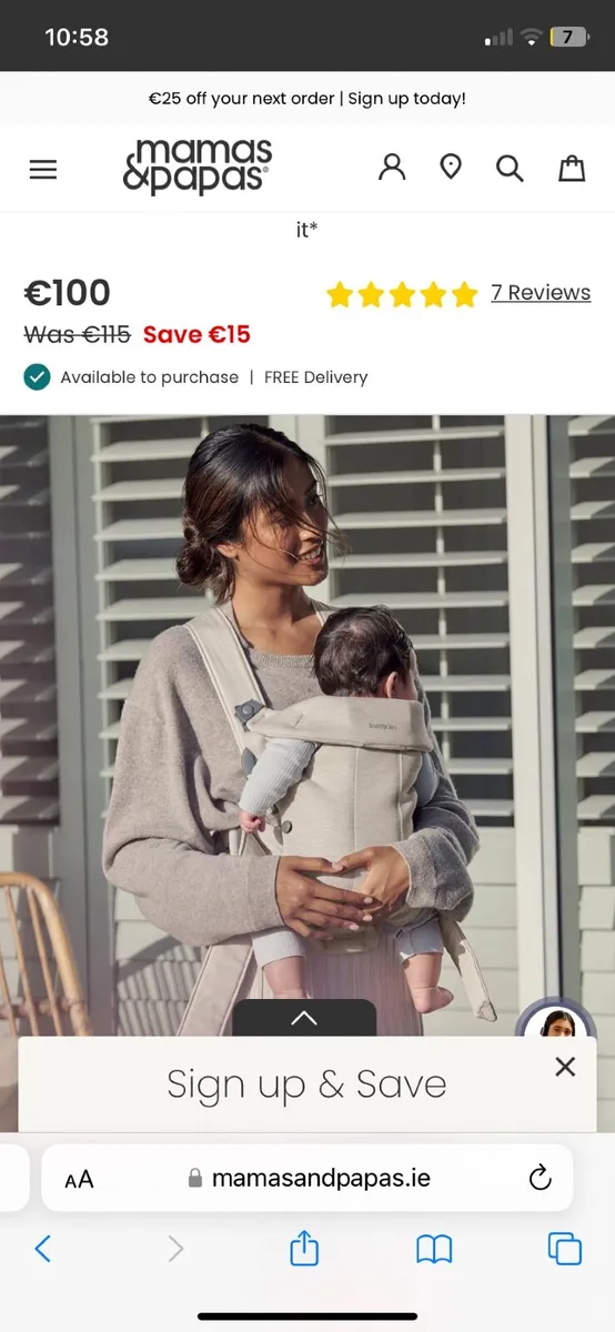 Babybjorn baby carrier - Image 3
