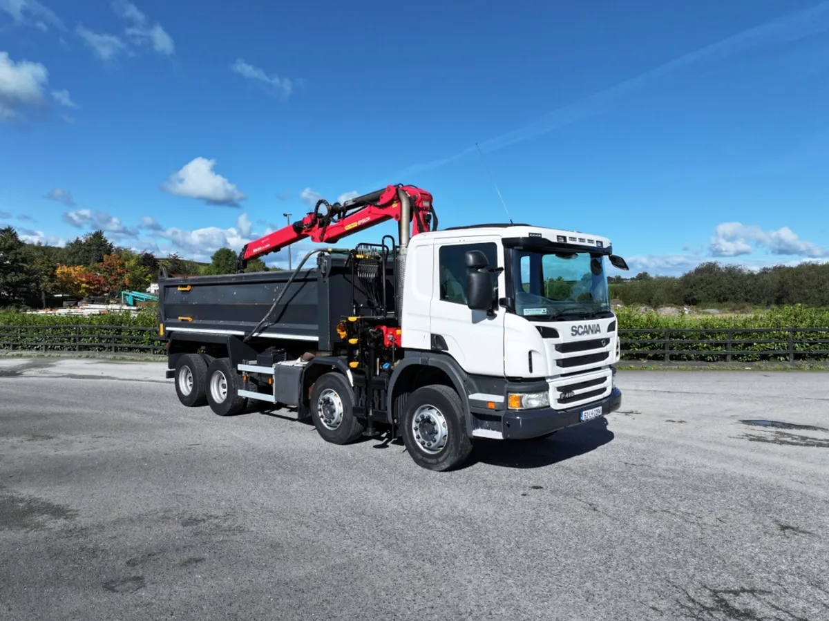 2015 Scania P410 8x4 Grab Wagon. Ref No: 2547 - Image 3