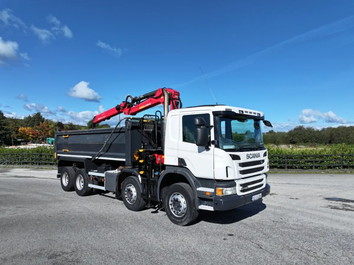 2015 Scania P410 8x4 Grab Wagon. Ref No: 2547 - Image 4