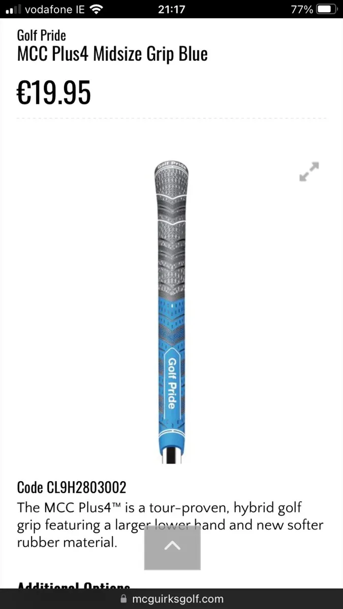 Golf Pride MCC + 4 Grips ( €55 for 10 ) - Image 3