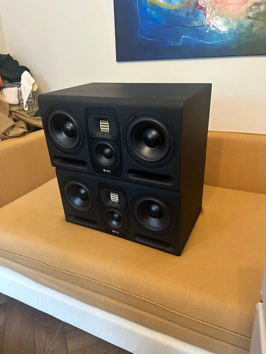 2 x HEDD Type 30 Professional Studio Monitors - Image 1